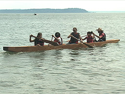 hunting canoe