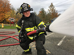 Firefighter Jim Shockley