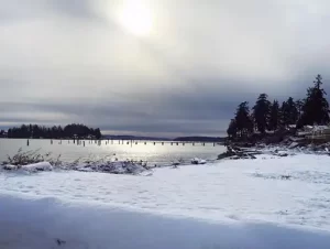 Winter across Tulalip Bay